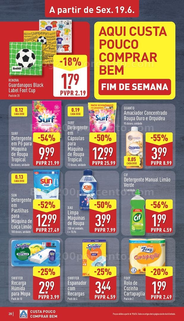 Antevisão Folheto ALDI Promoções de 15 a 21 junho